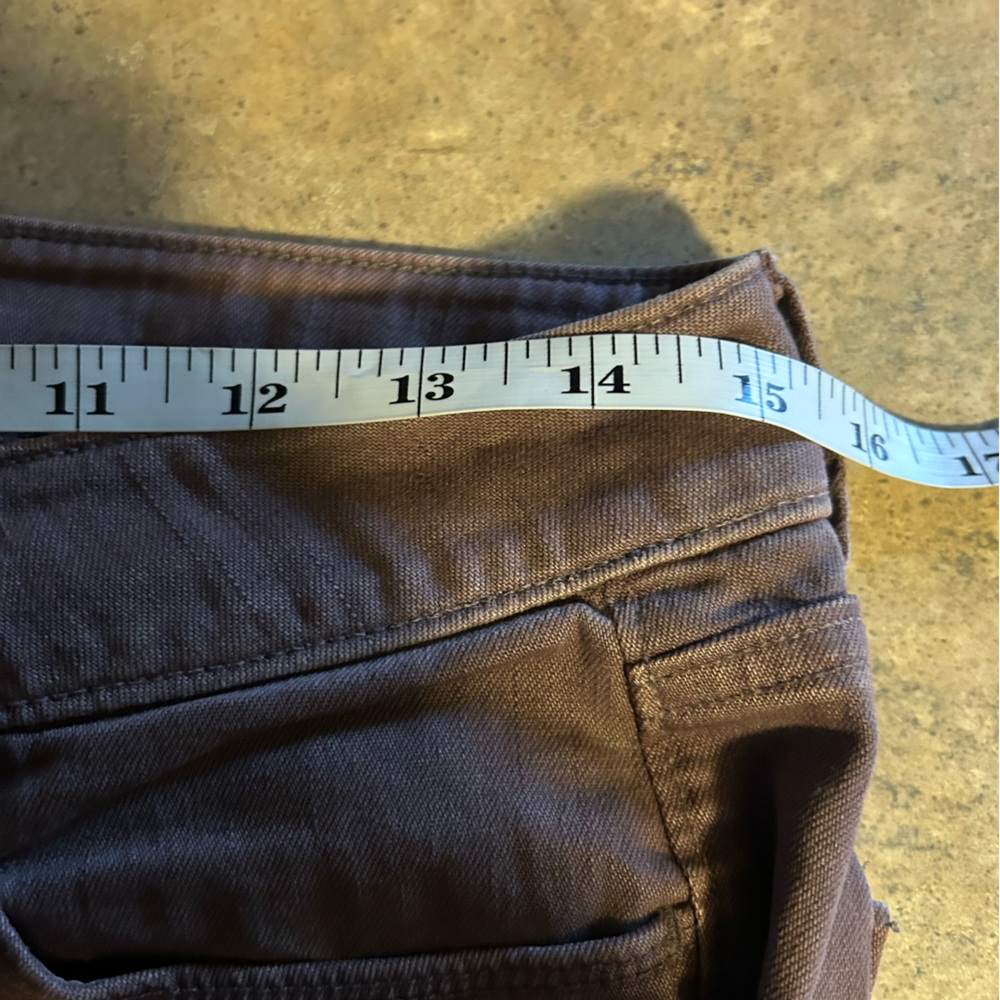 Loft Women's Curvy Skinny Jeans in Light Brown - Picture 8 of 10